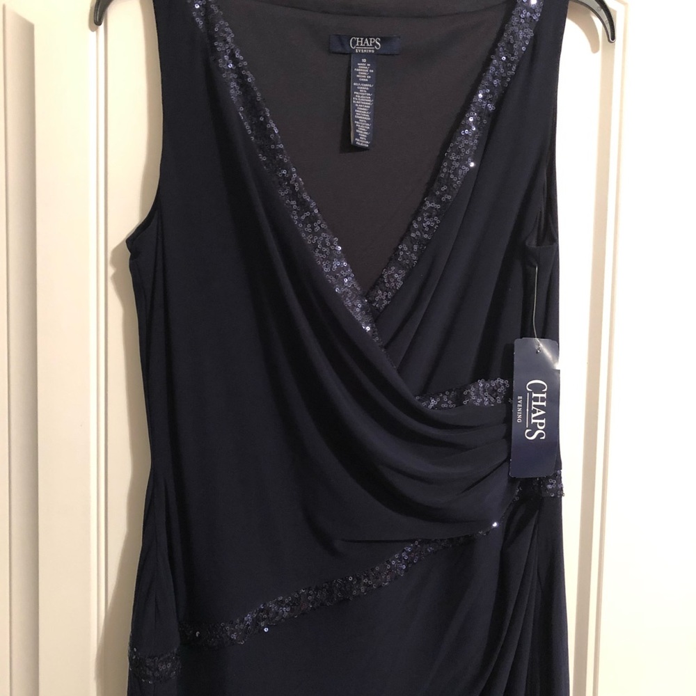 Chaps Evening Maxi Dress - Picture 2 of 3